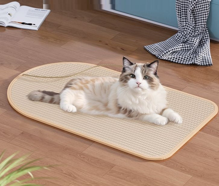 Sisal Klösmatta för Katt – Skyddar Möbler, Golv & Vägg
