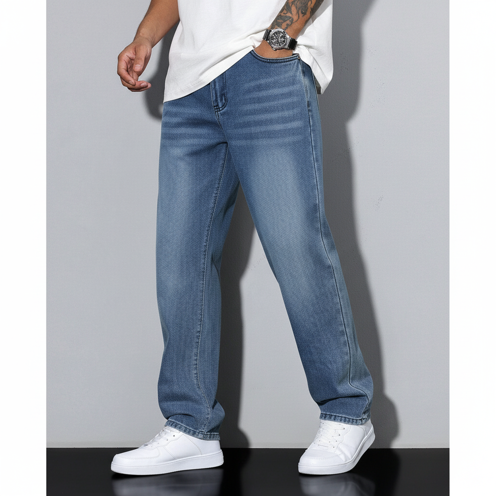 Mångsidiga herrjeans som passar perfekt till alla tillfällen