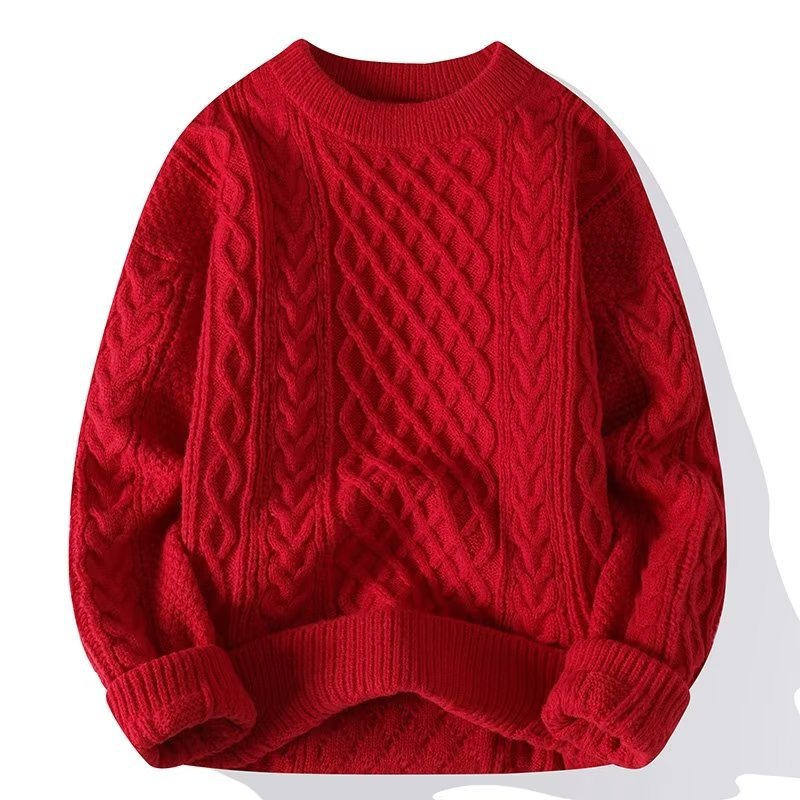 Klassisk långärmad herrtröja för en stilsäker vardagsstil
