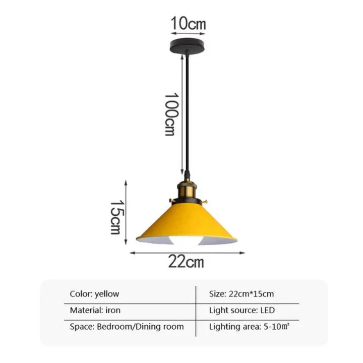 Svart taklampa i industriell stil med energieffektiv LED för vardagsrum