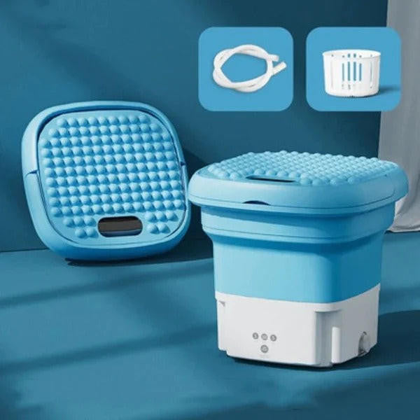 Smart utrustning för tvätt med avrunnen slang och tillbehör