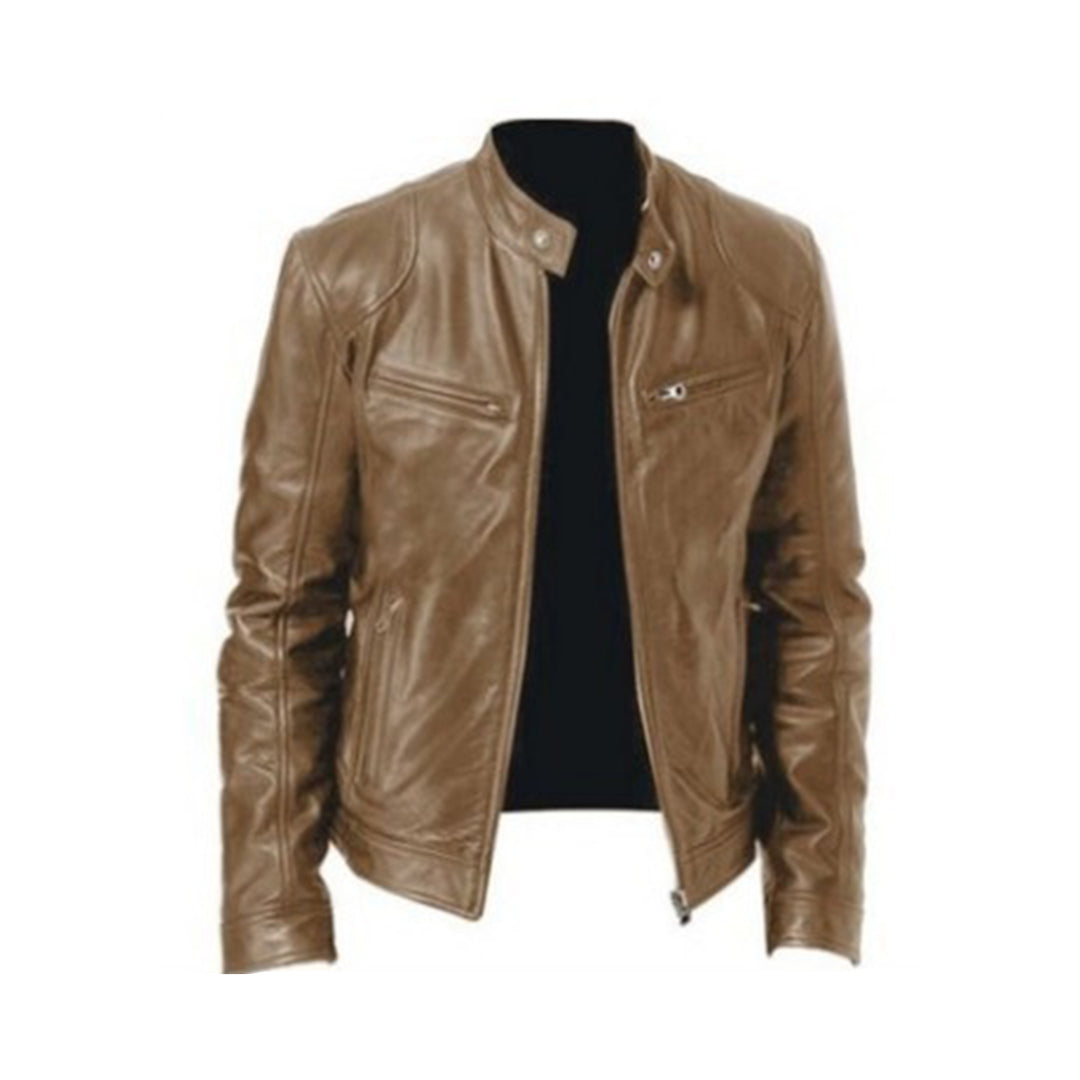 Klassisk herrmode jacka i lätt material, framtagen för en stilren och modern look.