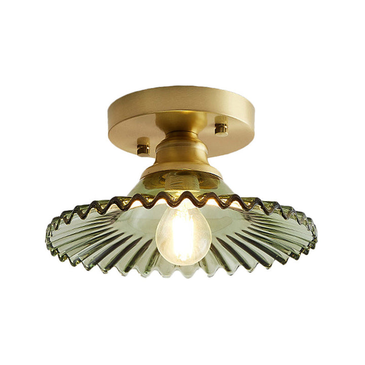 Modern glastaklampa med skandinavisk design för vardagsrum och inredning