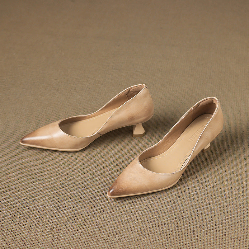 Sula och häl på eleganta pumps för kvinnor