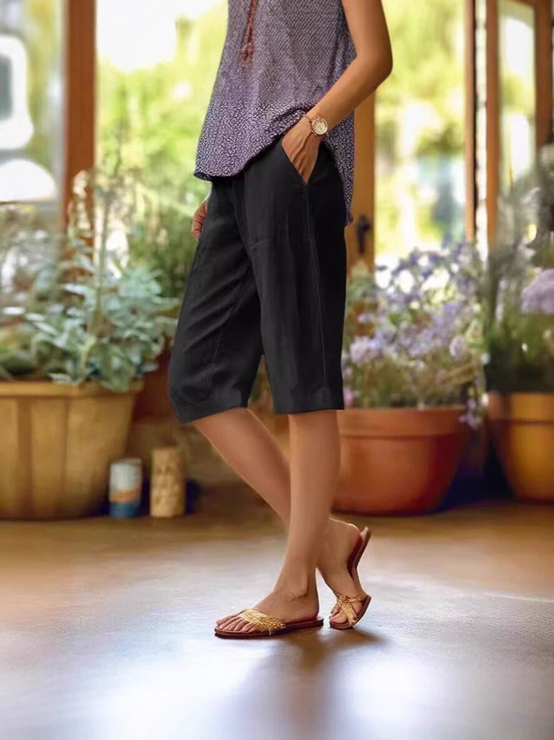Svala och bekväma sommarshorts för damer i snygg modell