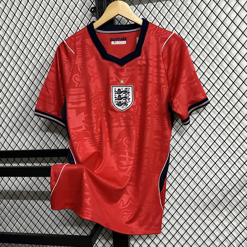 England landslagströja 2026 för herrar med Kane tryck bakifrån