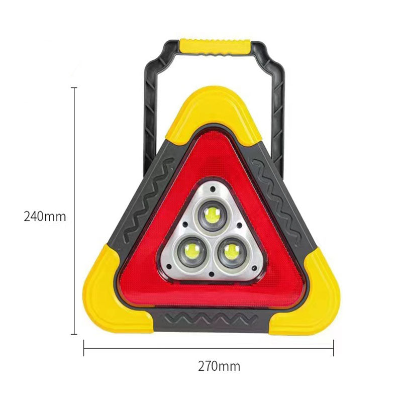 2-i-1 Solcellsdriven Nödlampa för Vägkanten