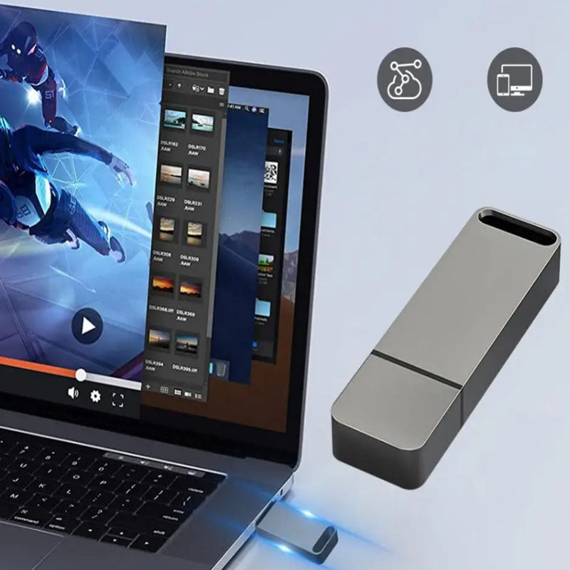 USB 3.2 Flash-enhet med Hög Hastighet och Vattentät Design