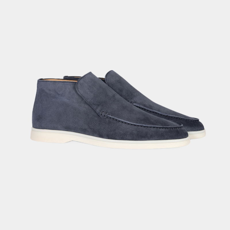 Komfortabla vardagsskor för herrar med smidig slip-on-design