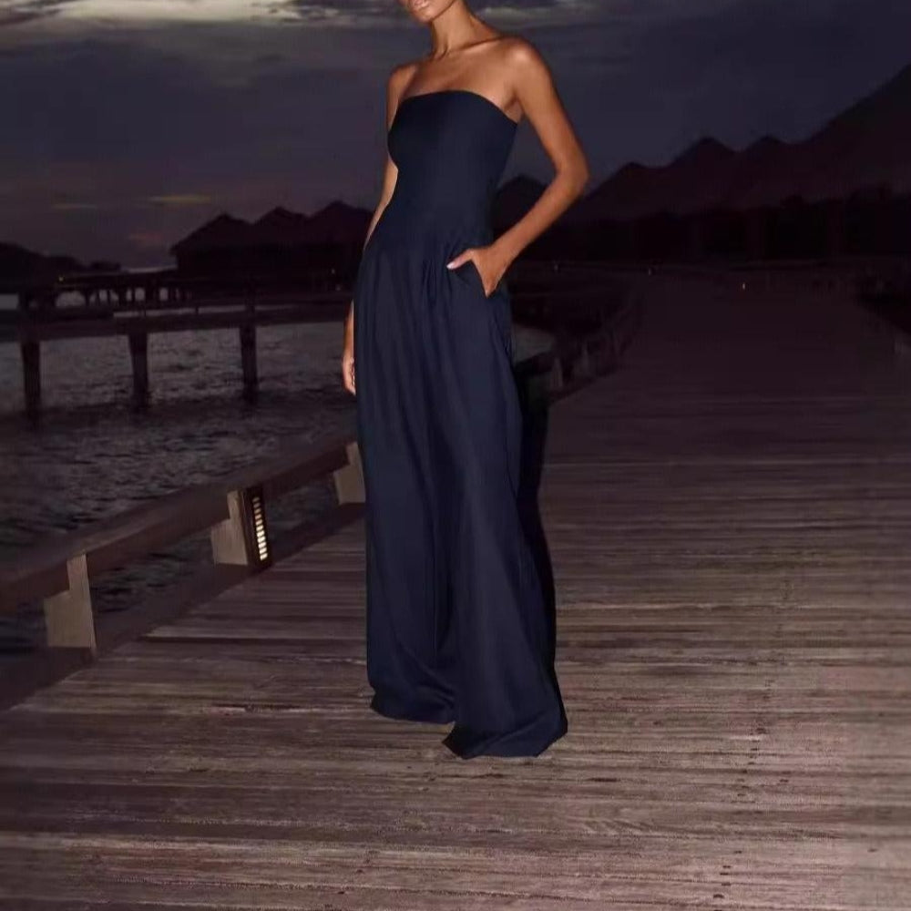 Florence dam jumpsuit i elegant byxdräkt design för fest och vardag