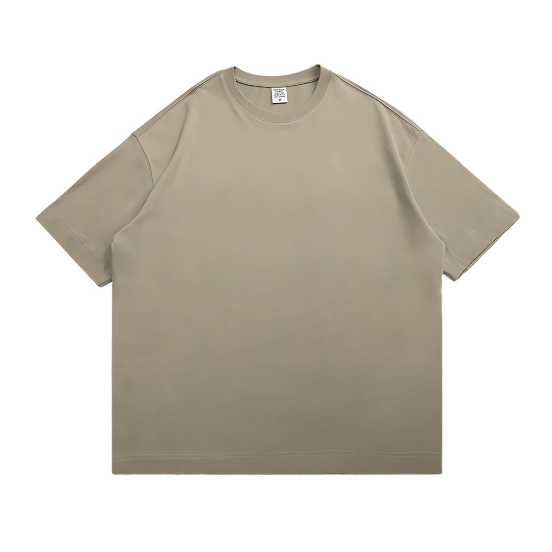 Vikt oversize t-shirt i snygg presentation