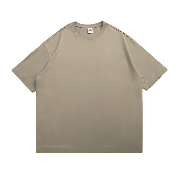 Vikt oversize t-shirt i snygg presentation