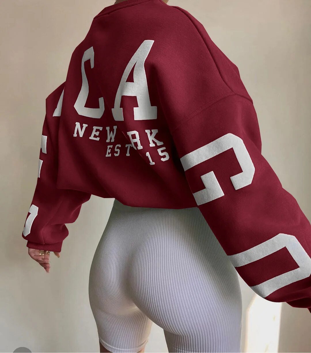 Stilren sweatshirt för vardagsmode i skön kvalitet
