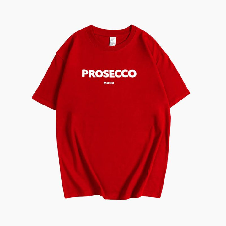 Oversized t-shirt för damer i mjuk bomull med tryck