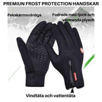 Svart/Röd med dragkedja