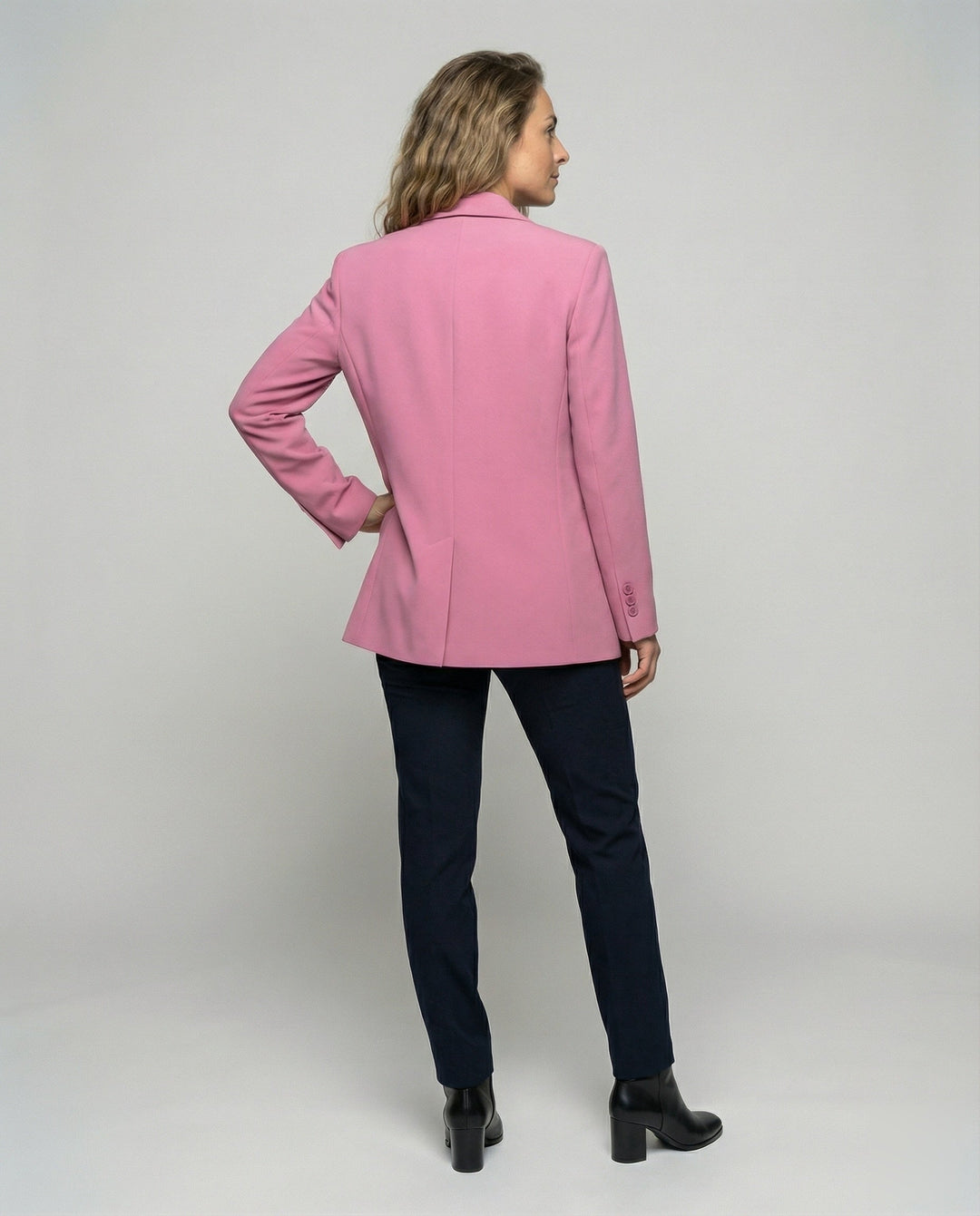 Stilren dubbelknäppt blazer för en sofistikerad stil