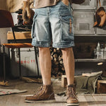 jeansblå