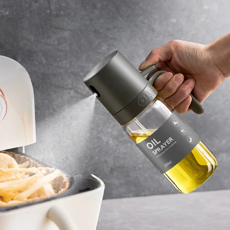 Oljesprayflaska 250ml för hälsosam matlagning och olivolja