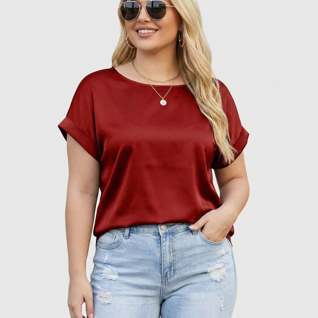 Elegant damblus i snygg modell för vardag och fest