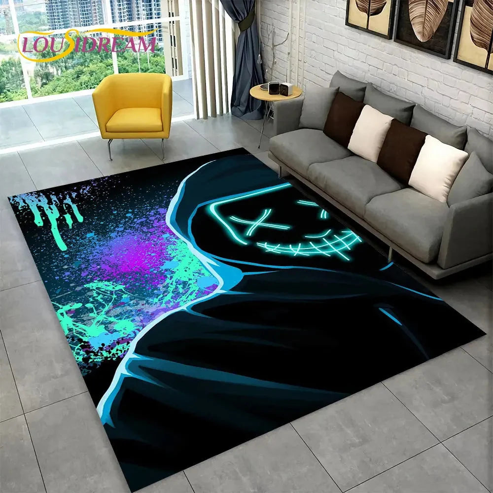 Visuellt spännande 3d matta för moderna hem