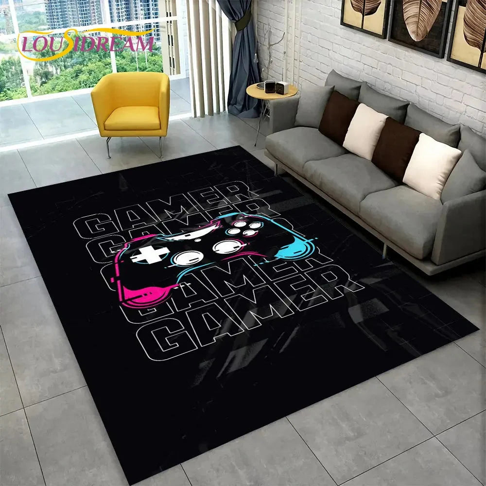 Kreativ 3d matta för lek och mysig inredning
