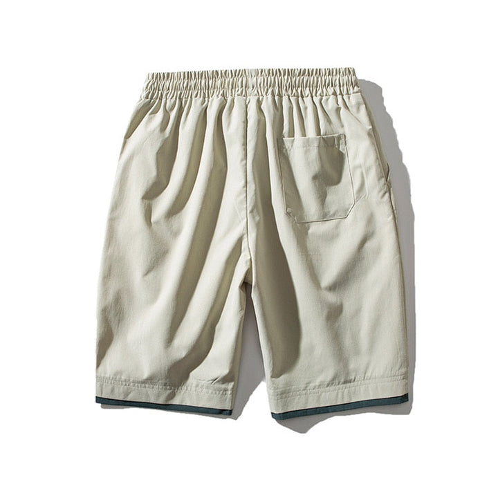 Snygga sommarshorts för herrar med dragkedja och praktiska sidofickor
