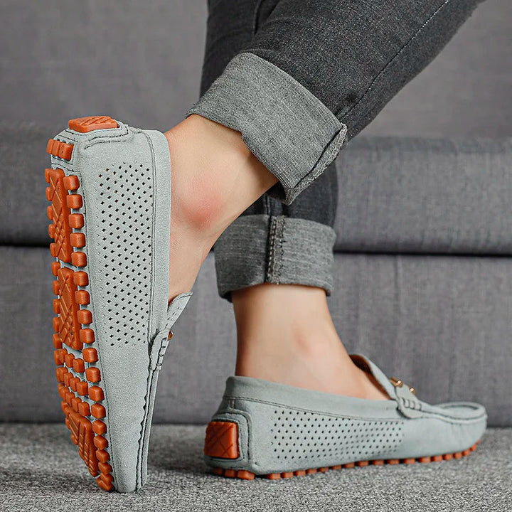 Klassiska herrloafers i stilren design för vardag och sommar