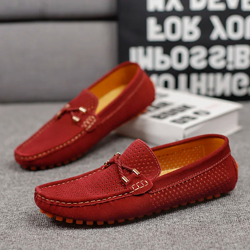 Mångsidiga loafers för herrar som passar till vår och sommar