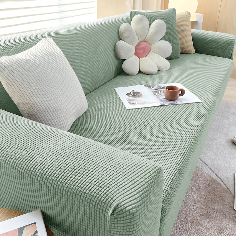 Stilrent skyddsöverdrag för soffa i modern inredningsstil