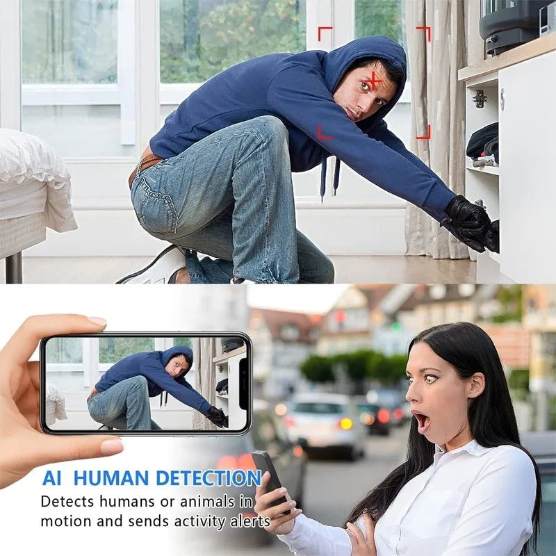 Trådlös minikamera i 1080P HD för diskret övervakning i hemmet