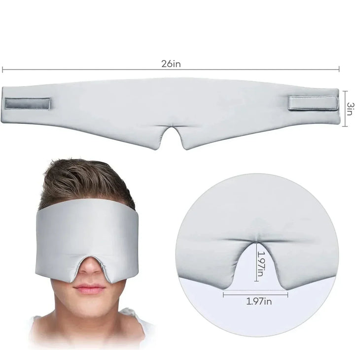 Sidenmask i elegant design för skönhet och bättre sömn