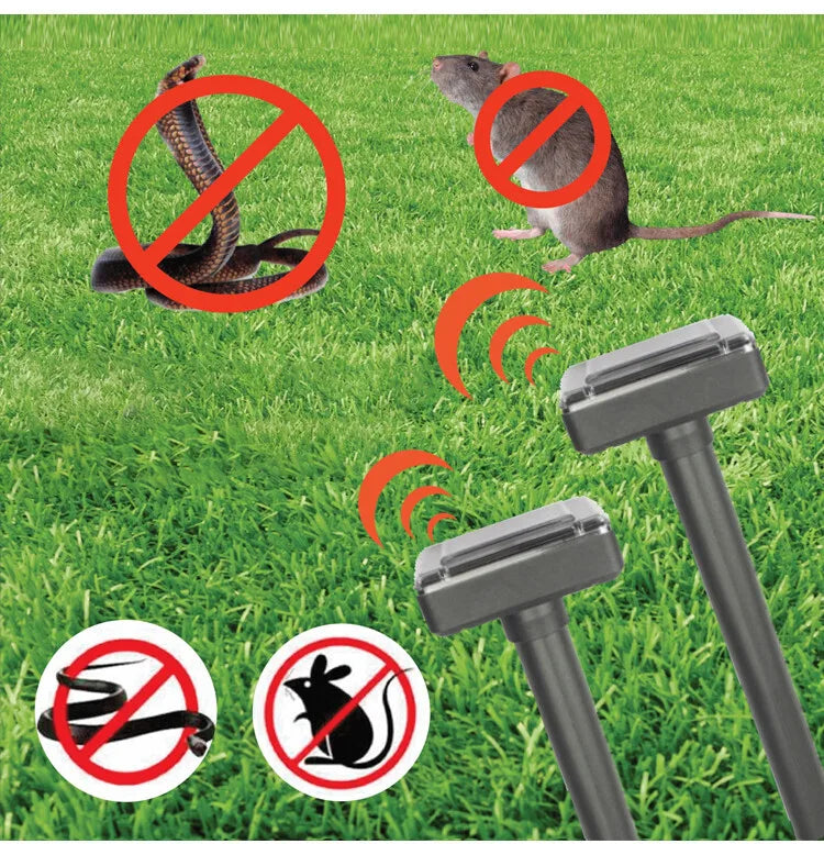 Detaljbild av spjut för stabil placering av solcellsdriven enhet