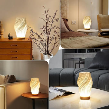 LED bordslampa i skandinavisk design som förhöjer hemmets inredning