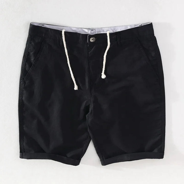 Bekväma chinosshorts för herrar i lätt och luftigt sommartyg