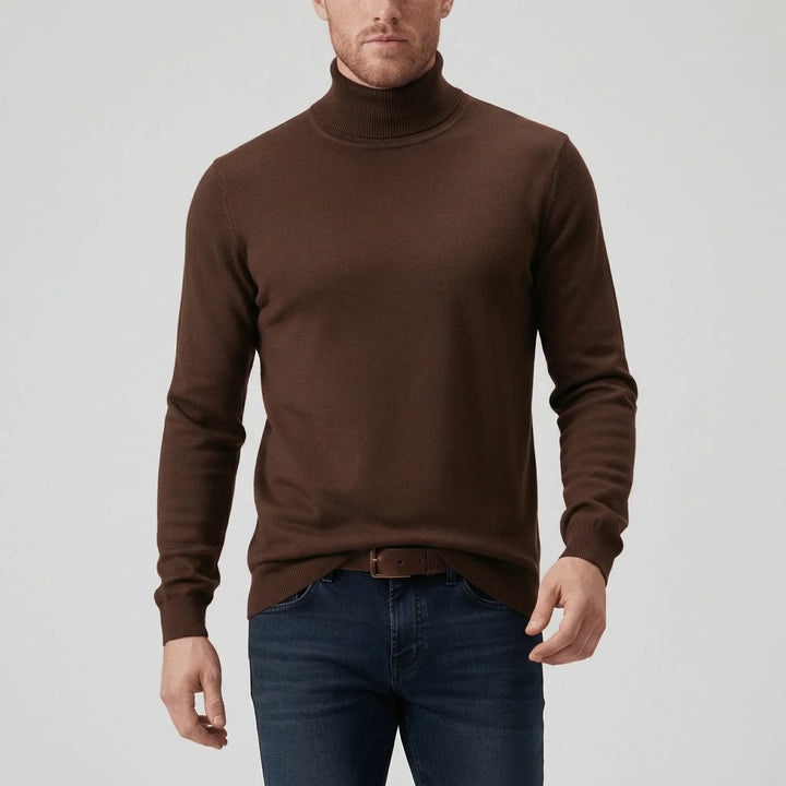 Nära detaljbild på textur i slim fit herrtröja