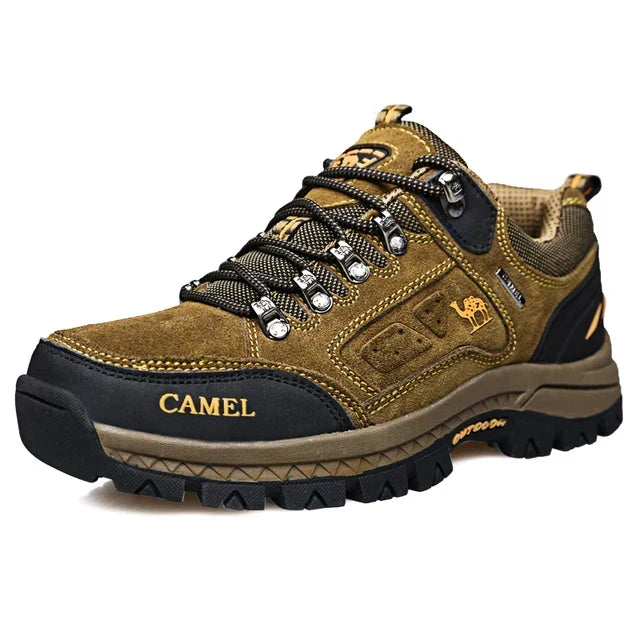 Trekking-sneakers för män med snörning