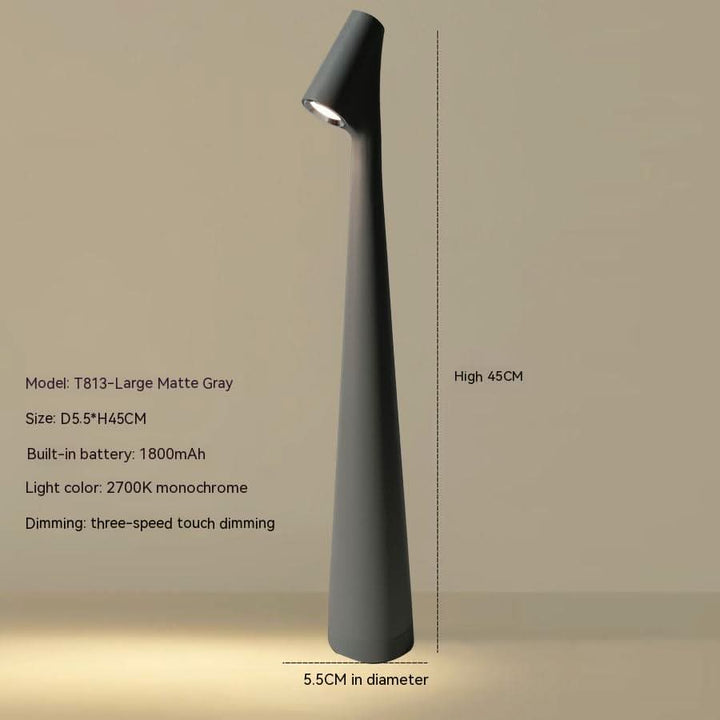 Stilren design på uppladdningsbar bordslampa för moderna hem och kontor