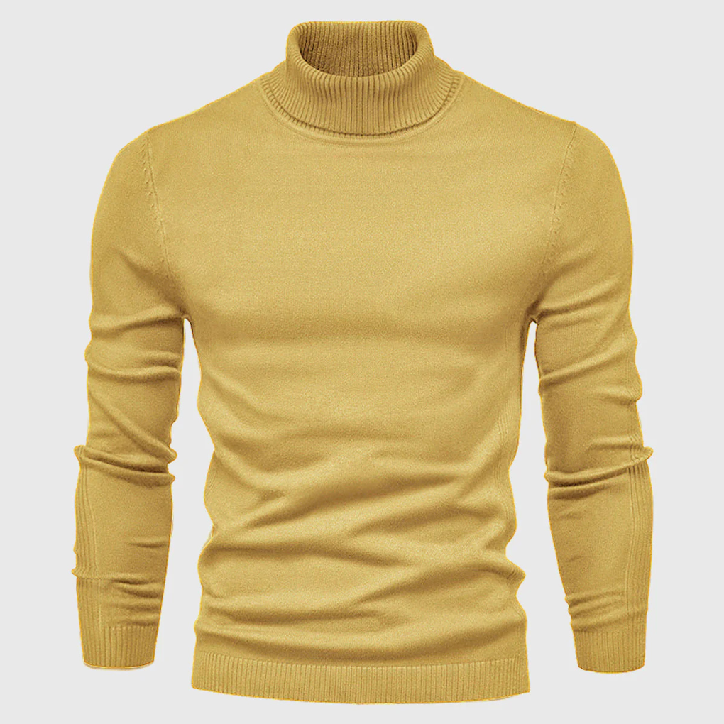Smidig och elegant polotröja för herrar för stiliga vardagsoutfits
