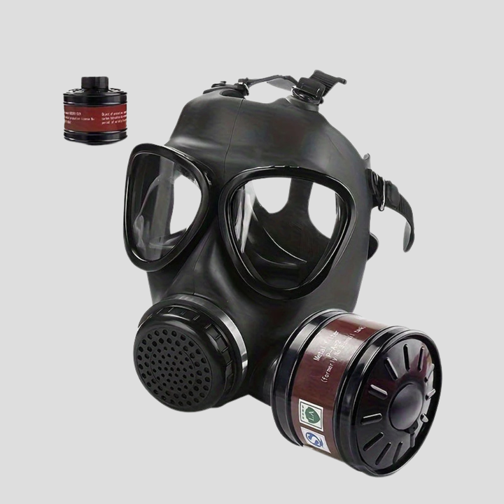 Helmask modell MF87 med medföljande filterpatron