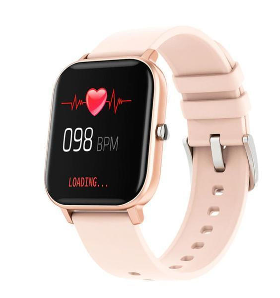 Smartwatch med pekskärm och elegant urtavla för vardag och träning