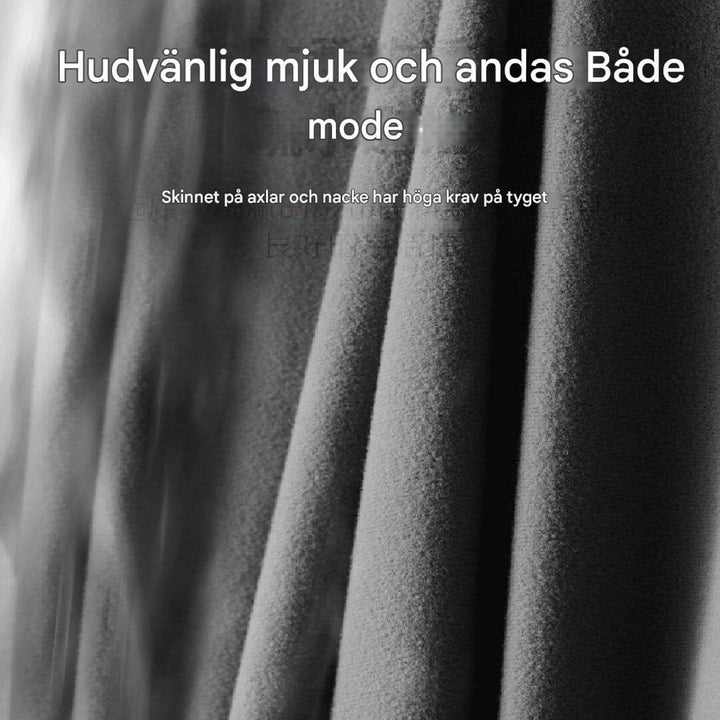 Ergonomiskt ryggstöd och nackstöd för bil, sidovy
