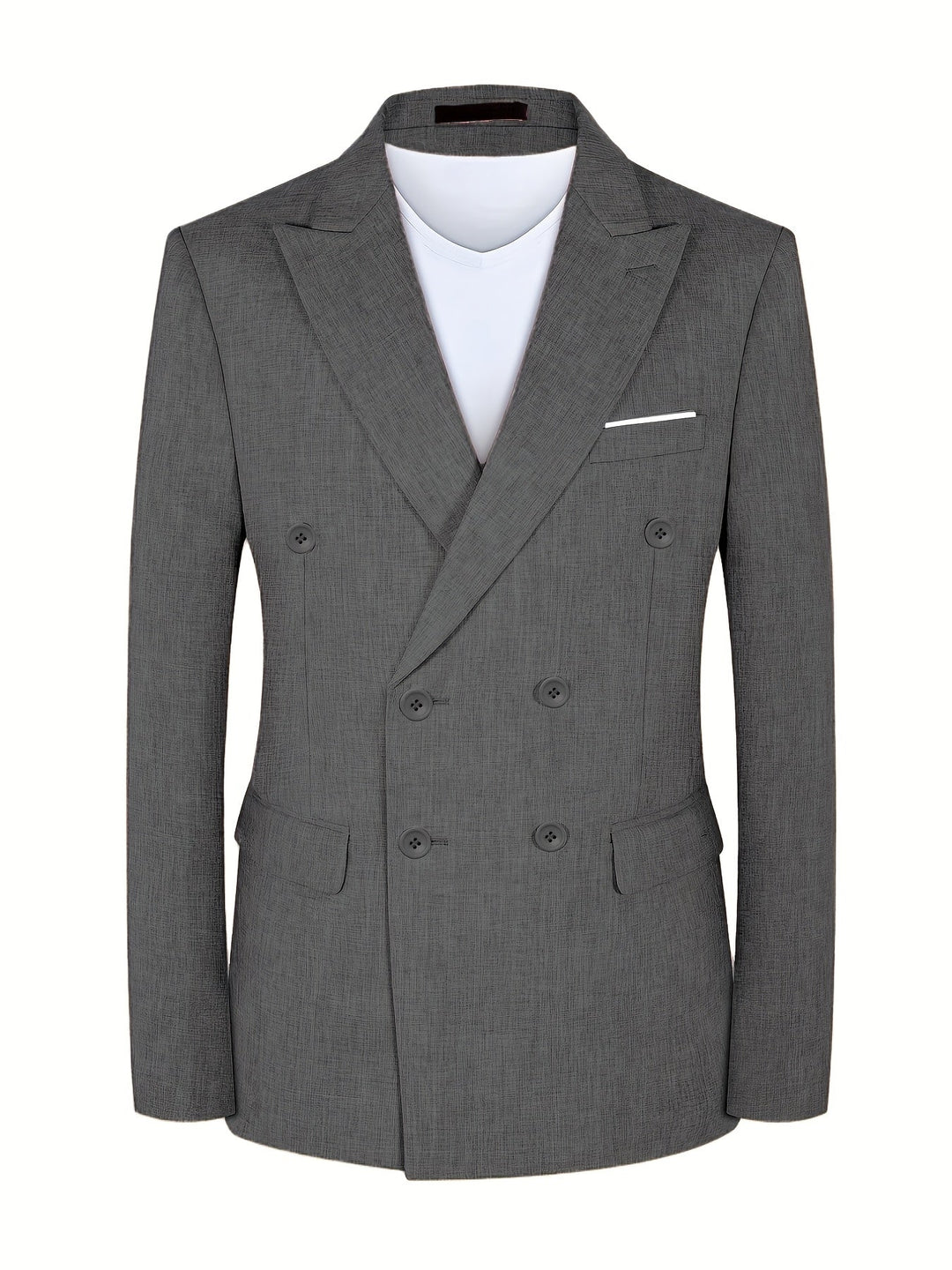 Närbild på ärmslut och knappar på elegant herrblazer