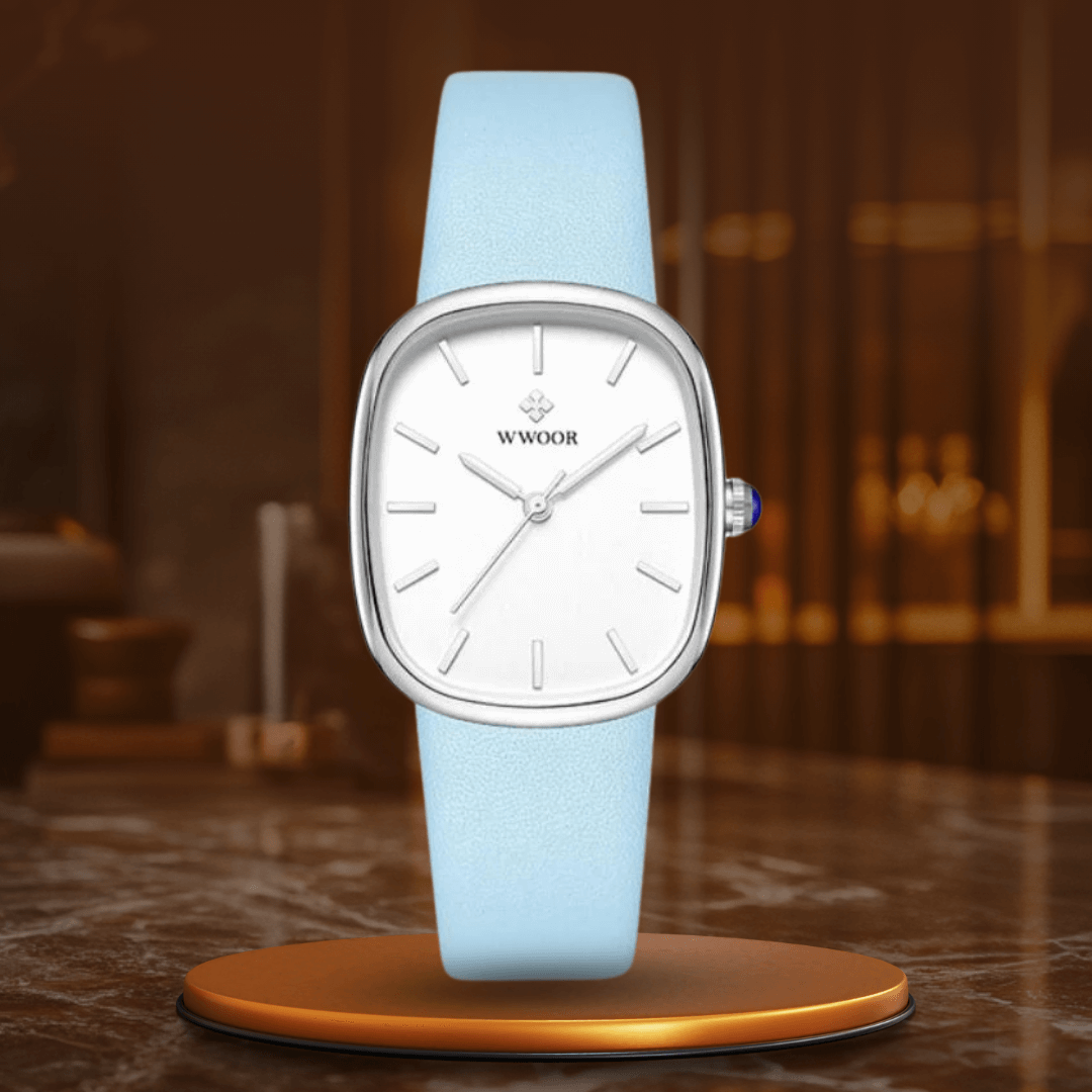 Elegant Kvartsur med Rem