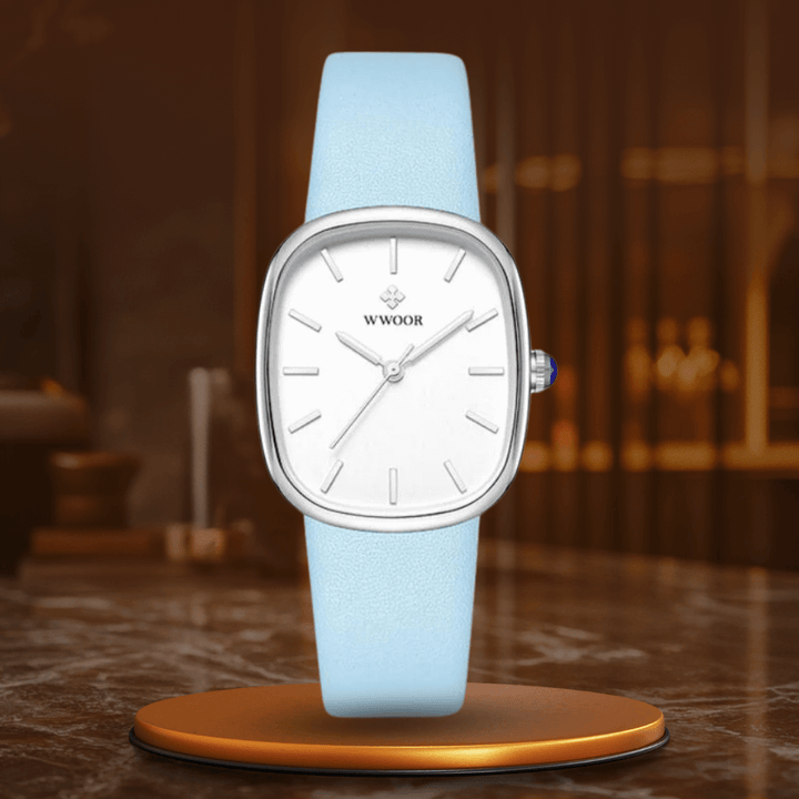 Elegant Kvartsur med Rem