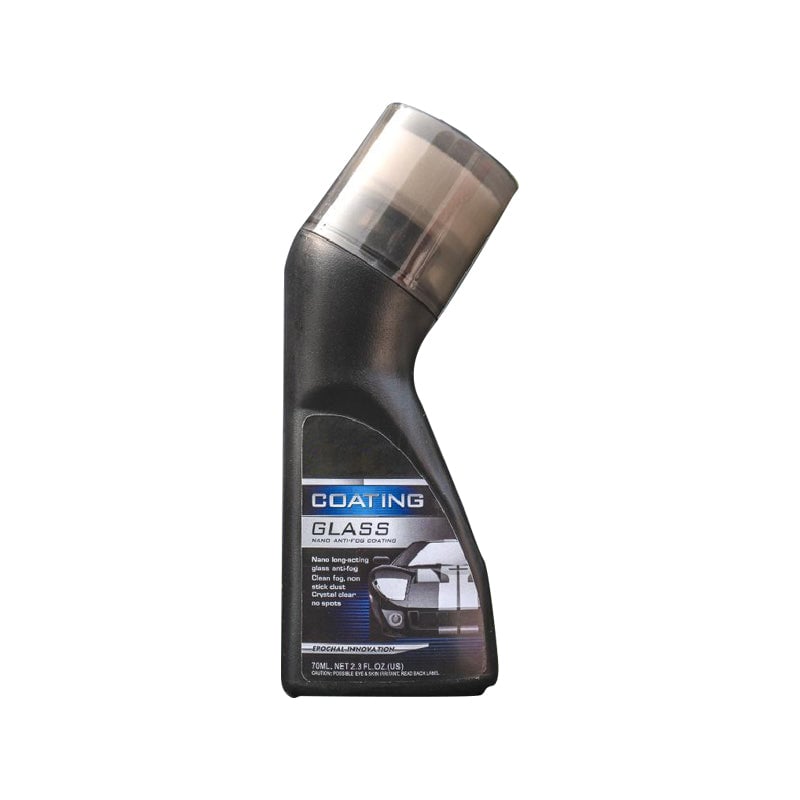 Imfritt medel för glas och speglar, säker sikt i alla väder, 70 ml flaska för garage & fordon, enkel att applicera.