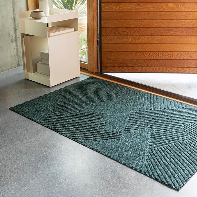 Detaljbild på slitstark gummibaksida för säker halkfri funktion