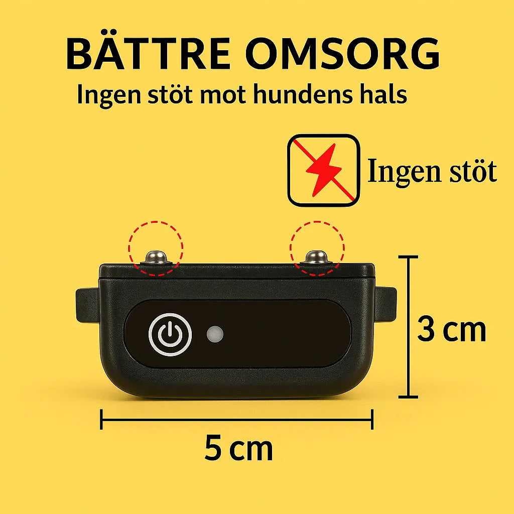 Hundprylar: premium antiskällhalsband för effektiv och human hundträning.