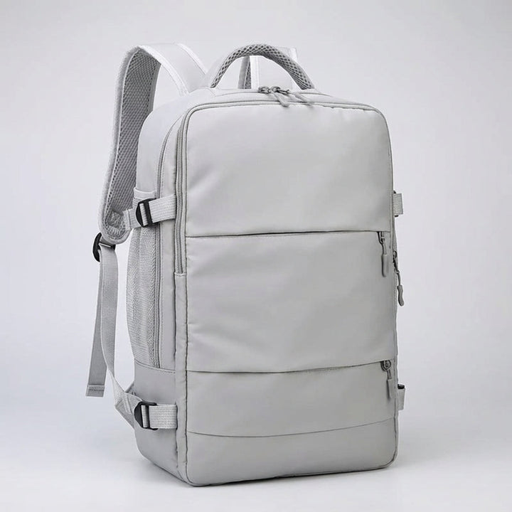 Vattentät unisex antistöldsryggsäck med USB-port och laptopfack. En multifunktionell reskamrat.