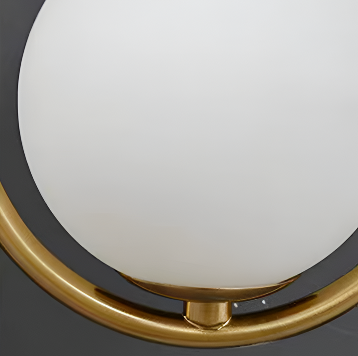 ArtLoop vägglampa med modern droppform. Svart färg. Optimal för en minimalistisk inredning.
