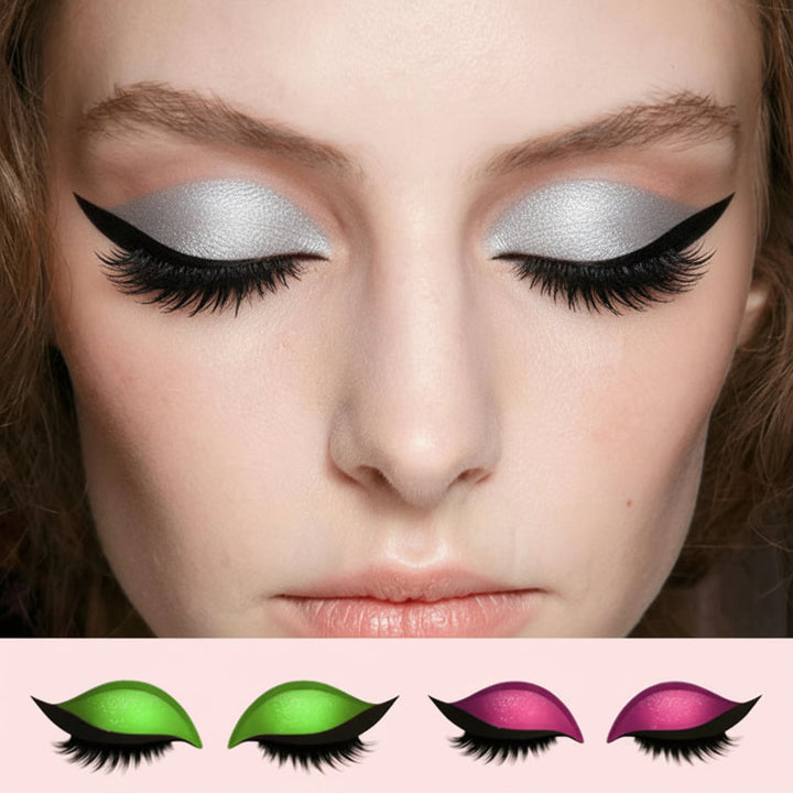 Skapa snygg ögonmakeup snabbt med återanvändbara lösögonfransar